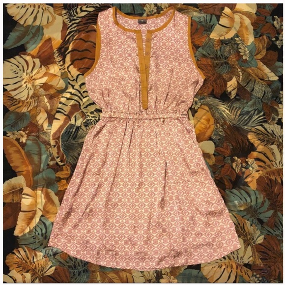 Chevignon Vintage Columbian Silk Patterned Dress - Picture 1 of 5